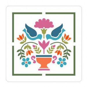 Трафарет Event Design "Квилт" КВ-26, 15х15 см Трафарет Event Design "Квилт" КВ-26, 15х15 см